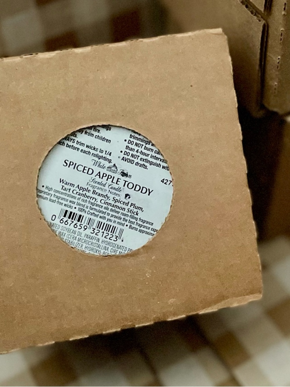 TWO CANDLES: Sun-Drenched Linen Candle + Spiced Apple Toddy, 3-wick candles